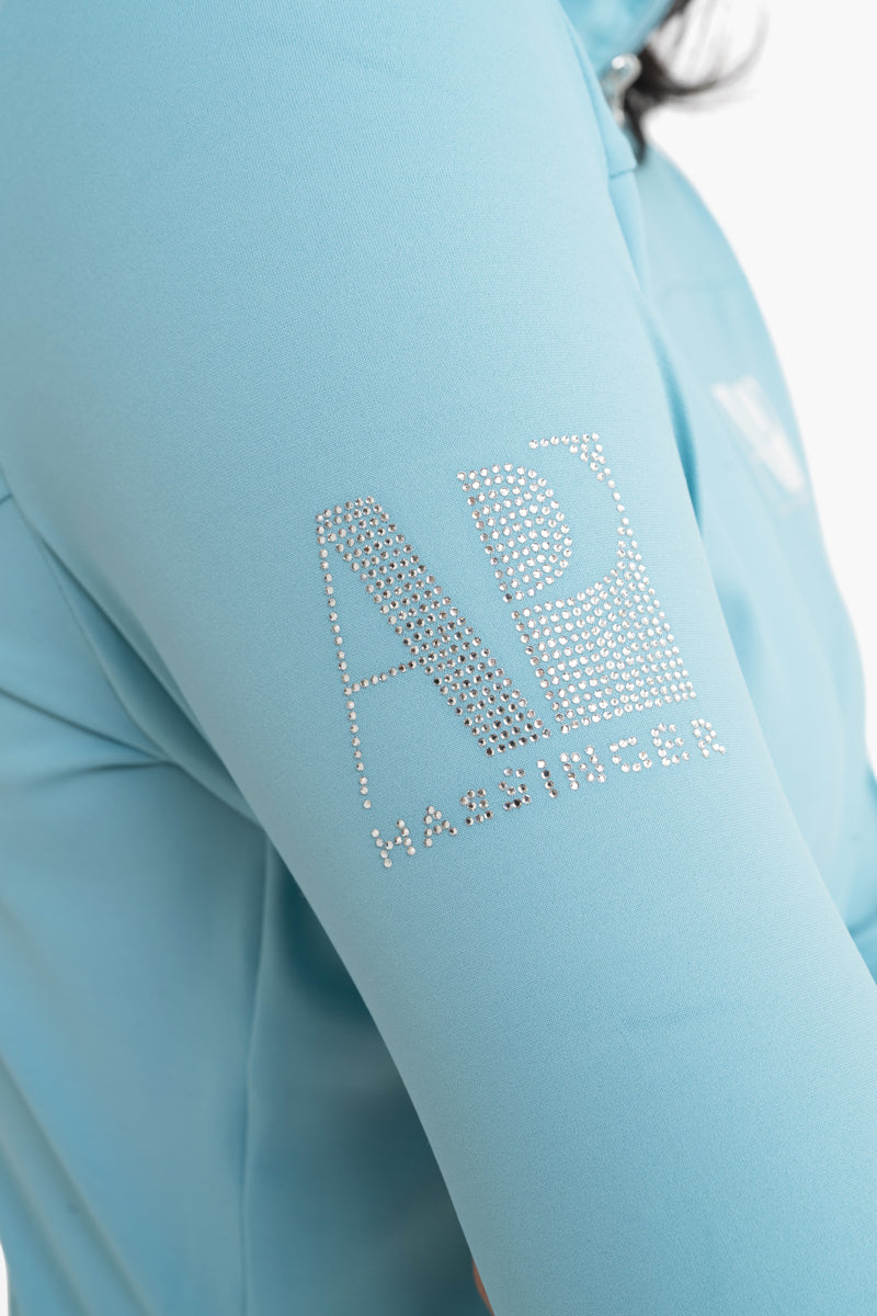 ProZip Ladies Performance Top in Tiffany Blue