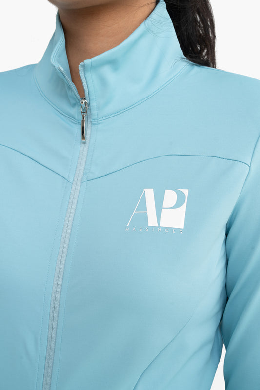 ProZip Ladies Performance Top in Tiffany Blue