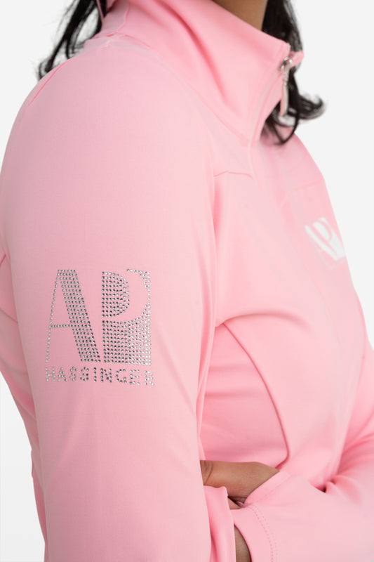 ProZip Ladies Performance Top in Perfect Pink