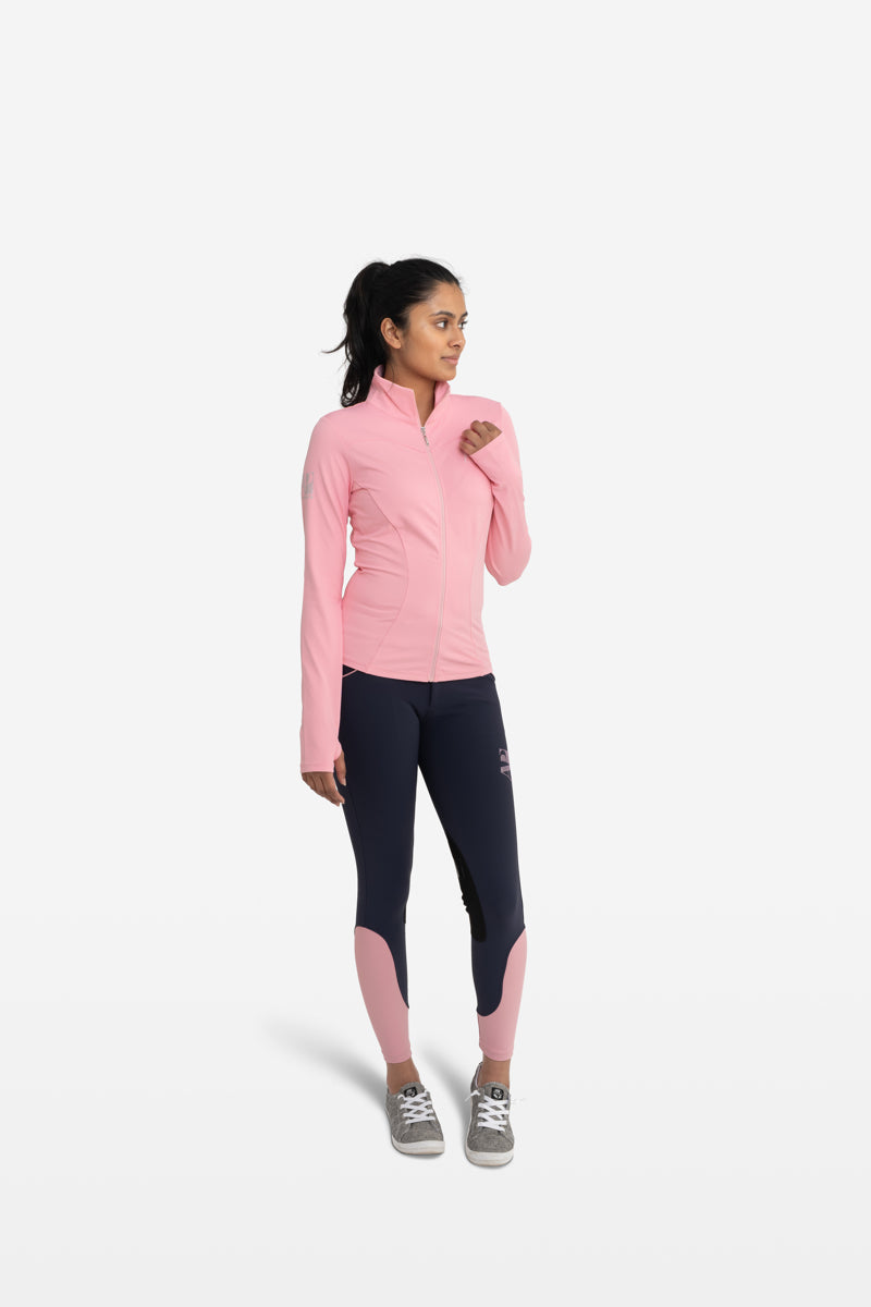 ProZip Ladies Performance Top in Perfect Pink