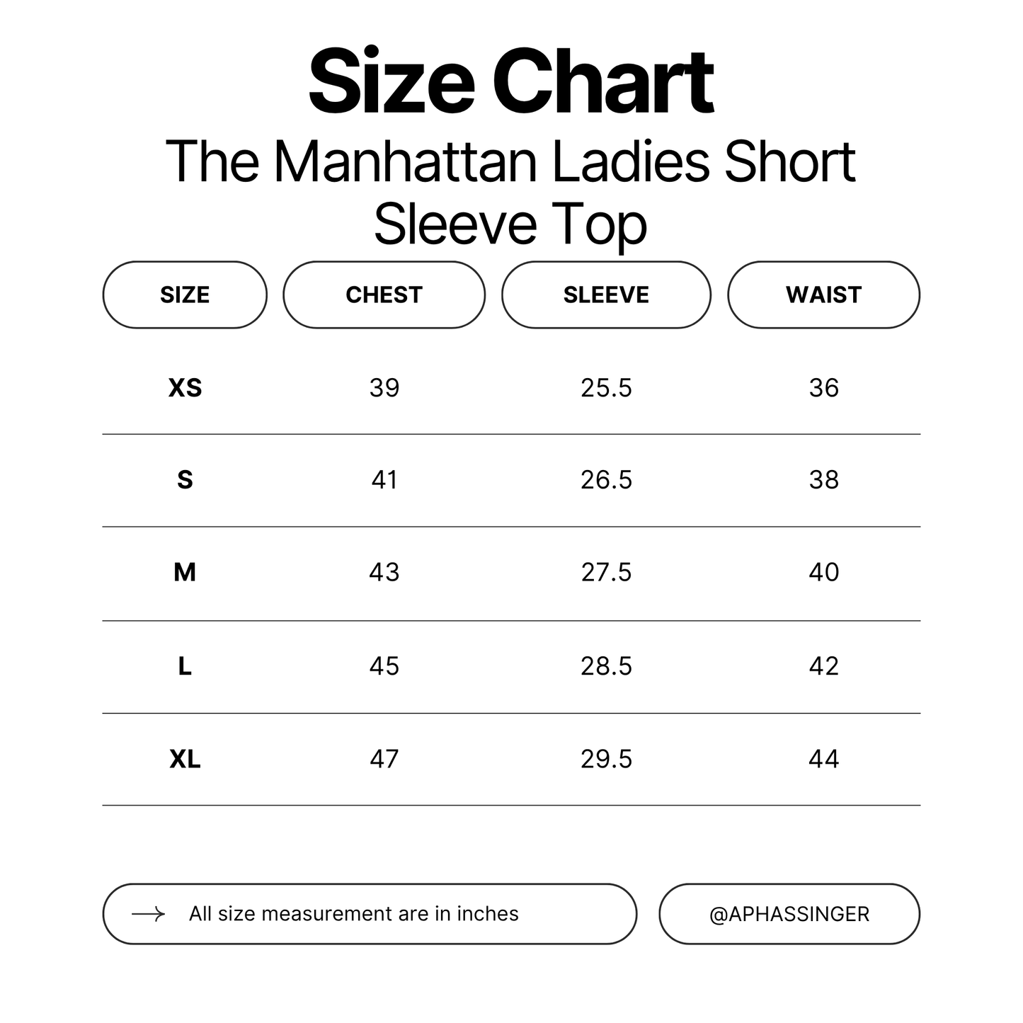 Manhattan Ladies Short Sleeve Top