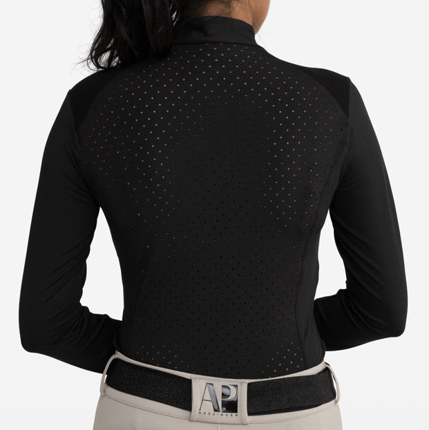 Scratch And Dent Stable to Street - Madison Ave Ladies Long Sleeve Sun Shirt
