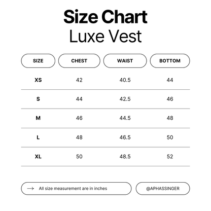 Luxe Ladies Puffer Vest