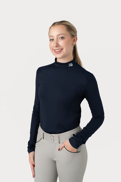 Scratch And Dent Stable to Street - Madison Ave Ladies Long Sleeve Sun Shirt