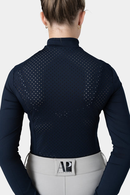 Scratch And Dent Stable to Street - Madison Ave Ladies Long Sleeve Sun Shirt