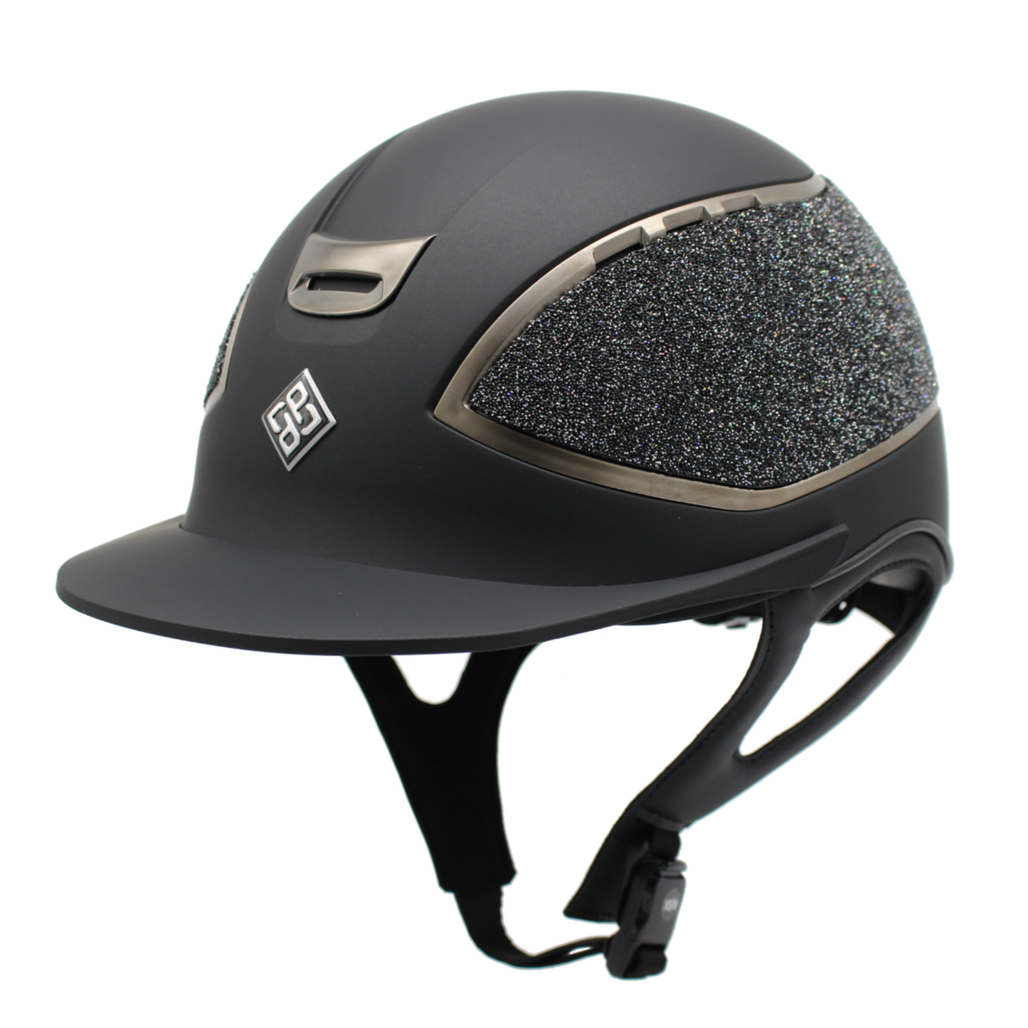 Presidente Helmet - Black Matte Crystal / Gunmetal